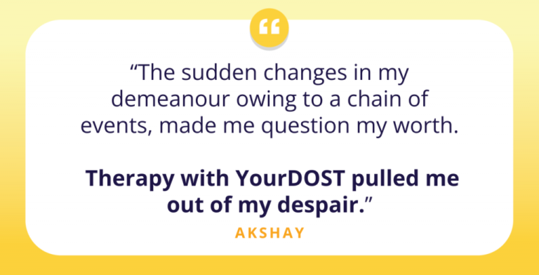 Akshay’s Story of Change – YourDOST Weblog