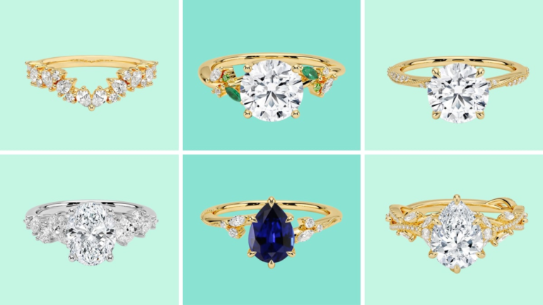 Store new nature-inspired collections of Good Earth engagement rings