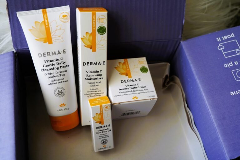 My DERMA-E Vitamin C Skincare Haul Evaluation