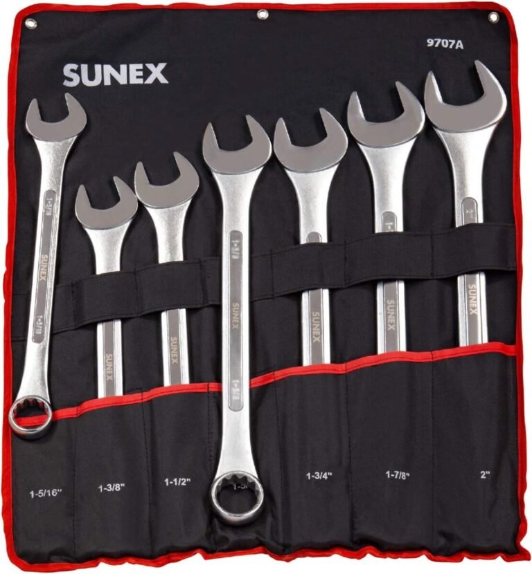 Amazon Lightning Deal: Save 37% on Sunex 7-Piece Wrench Set!