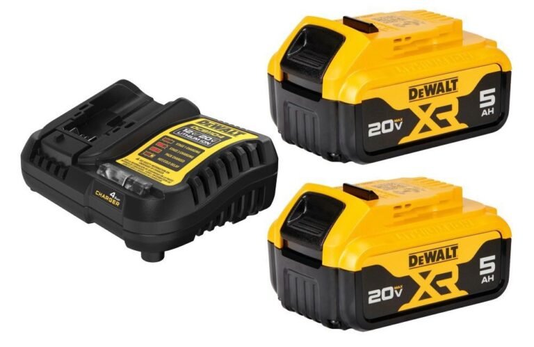 Get Two FREE DeWalt Instruments with 5.0Ah Battery Starter Package Buy!