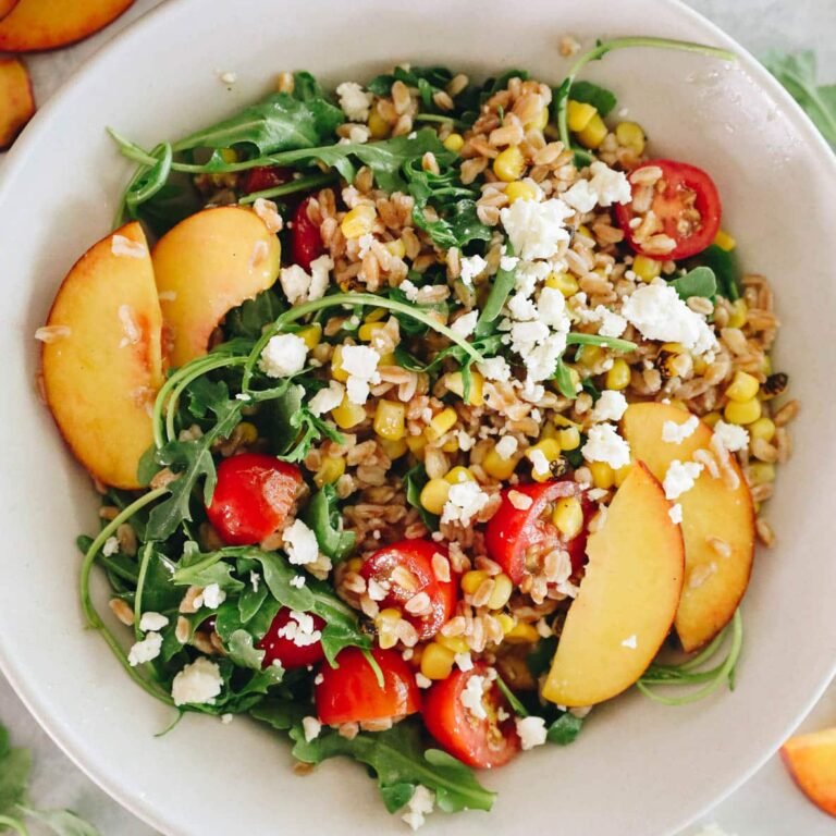 Summer season Farro Salad – The Wholesome Maven