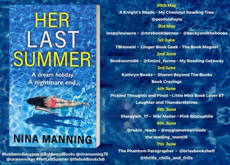 Her Final Summer time by Nina Manning – mychestnutreadingtree