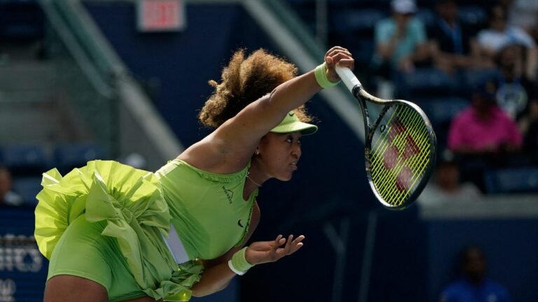 Naomi Osaka Made Her US Open Comeback Dressed Like a Tennis Ball