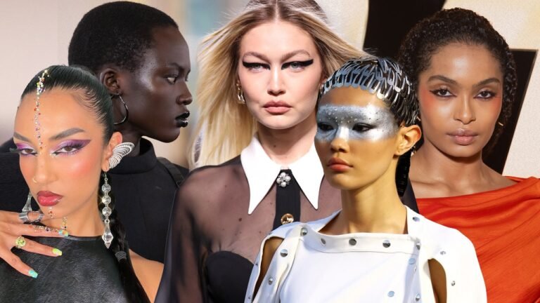 The Fall Make-up Traits of 2024 Are as Futuristic as They Are Moody