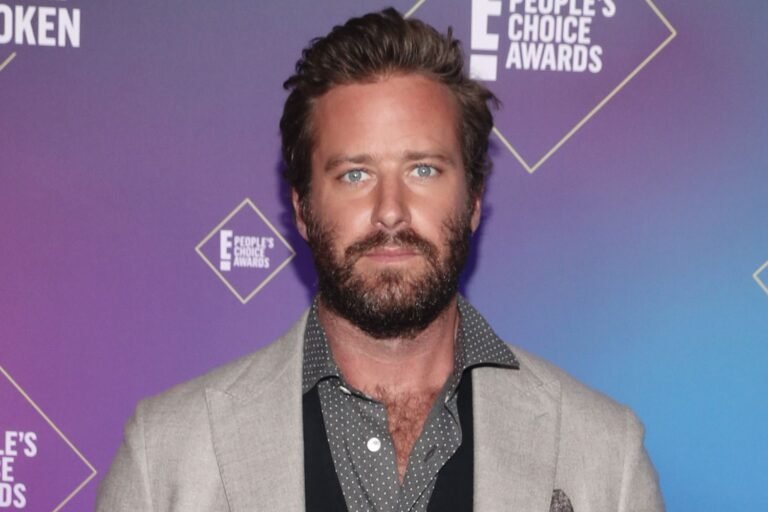 Armie Hammer says he is promoting his truck as a result of he cannot afford the fuel