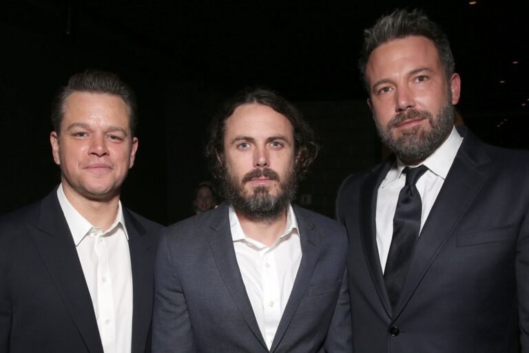 Matt Damon typically has inventive variations with Casey, Ben Affleck