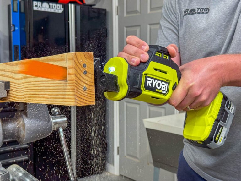 Ryobi 18V Compact Brushless One-Handed Recip Noticed PSBRS02