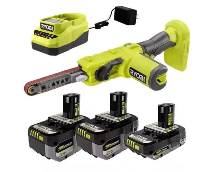 Save 61% on a Ryobi File Sander and 3-Battery Package!