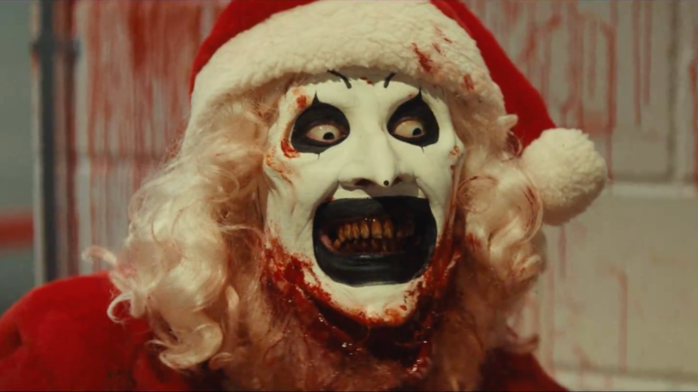 Artwork The Clown Decks The Halls With Blood And Guts In Christmas Horror Film