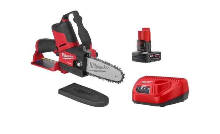 Get 2 FREE Milwaukee M12 Batteries with Pruning Noticed Package Buy!