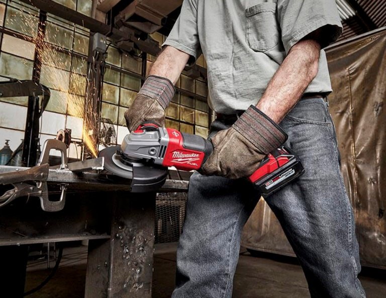 Milwaukee M18 Gasoline 4.5 to six Inch Braking Grinder