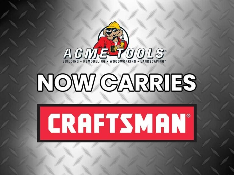 Craftsman Now Out there at Acme Instruments!