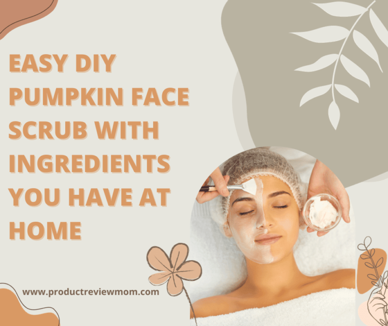 Simple DIY Pumpkin Face Scrub with Elements you Have at Residence