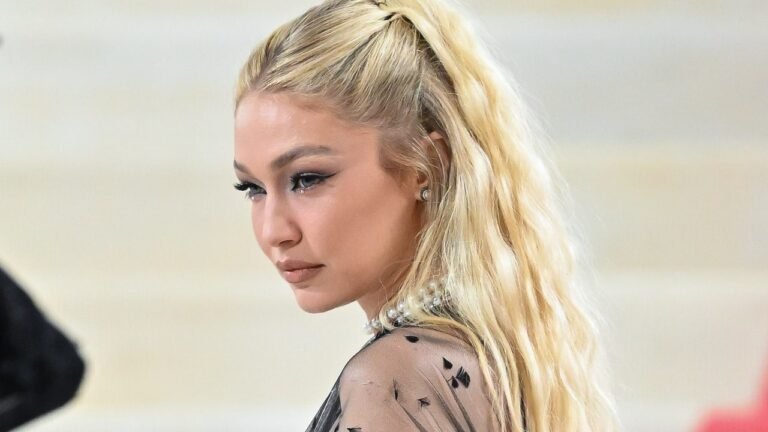 Gigi Hadid Is Doing Cashmere Blonde for Fall