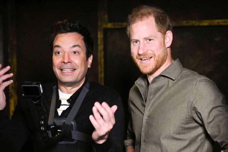 Jimmy Fallon scares Prince Harry with Tonightmares haunted maze